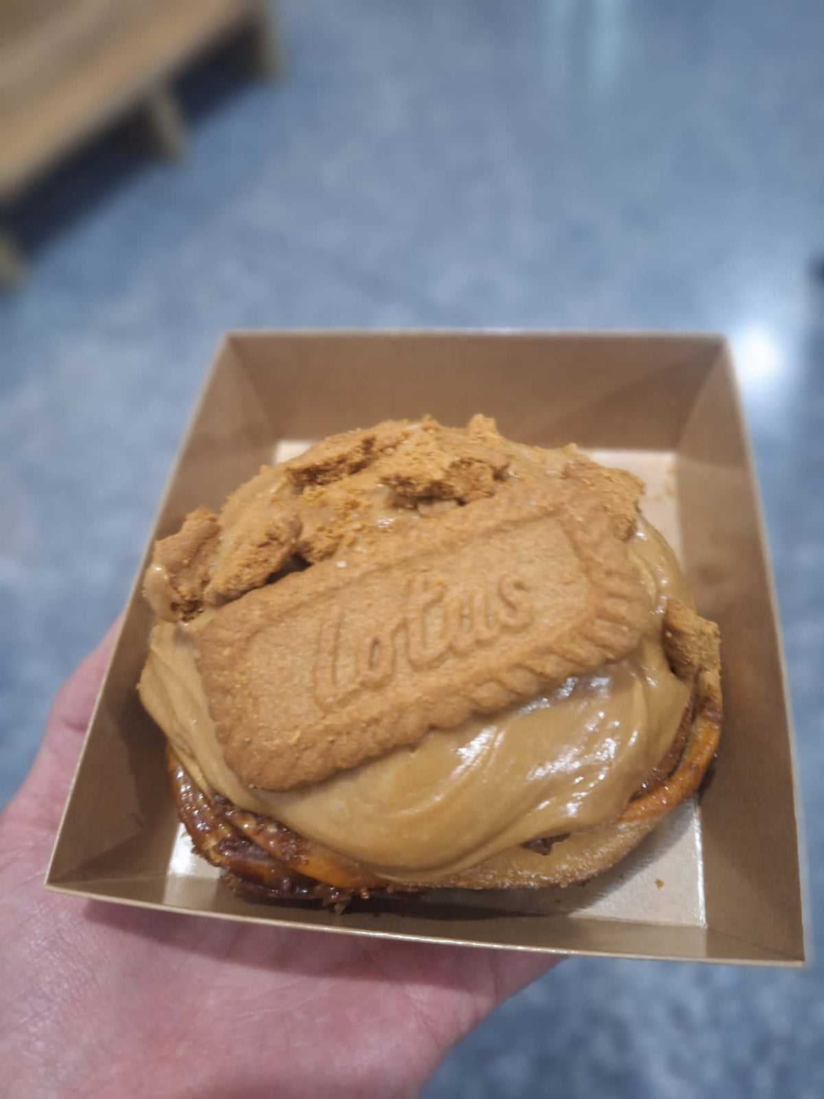 Biscoff Cookie Butter Sweet Roll