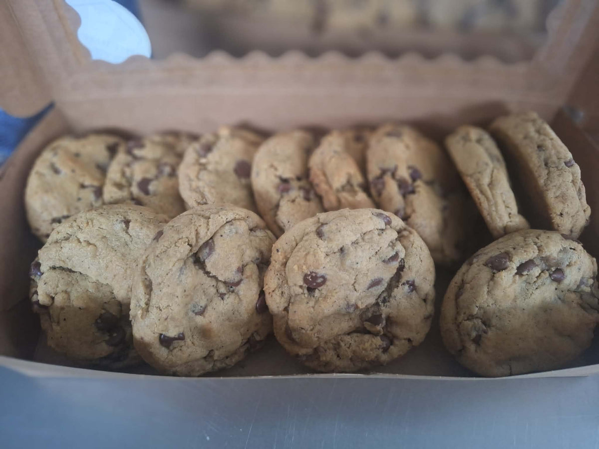 Browned Butter Sourdough Chocolate Chip Cookies